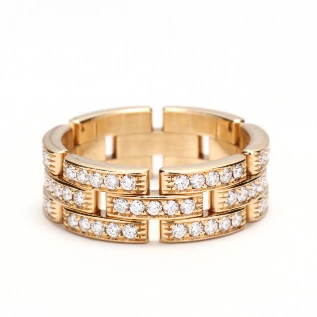 18kt-gold-and-diamond-maillon-panthere-ring-cartier