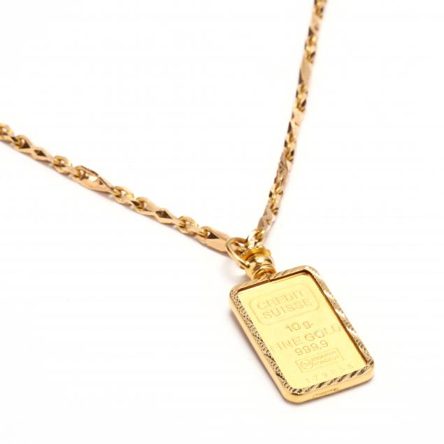 gold-credit-suisse-bar-pendant-necklace