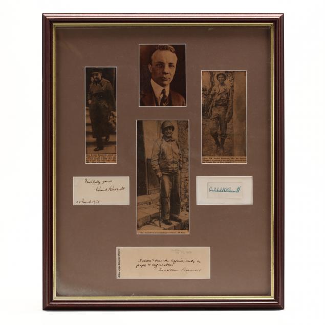 autographs-of-theodore-roosevelt-s-three-sons-participating-in-wwii
