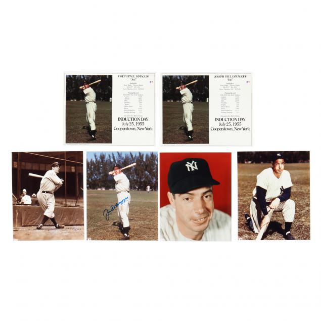 joe-dimaggio-photograph-collection-with-one-autographed-image