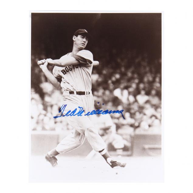 ted-williams-signed-photograph-with-coa