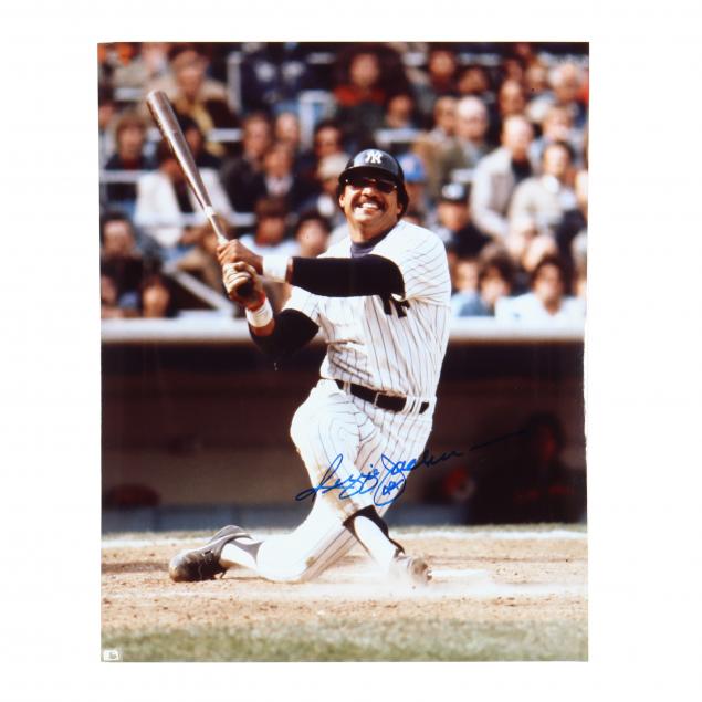 reggie-jackson-signed-color-photograph