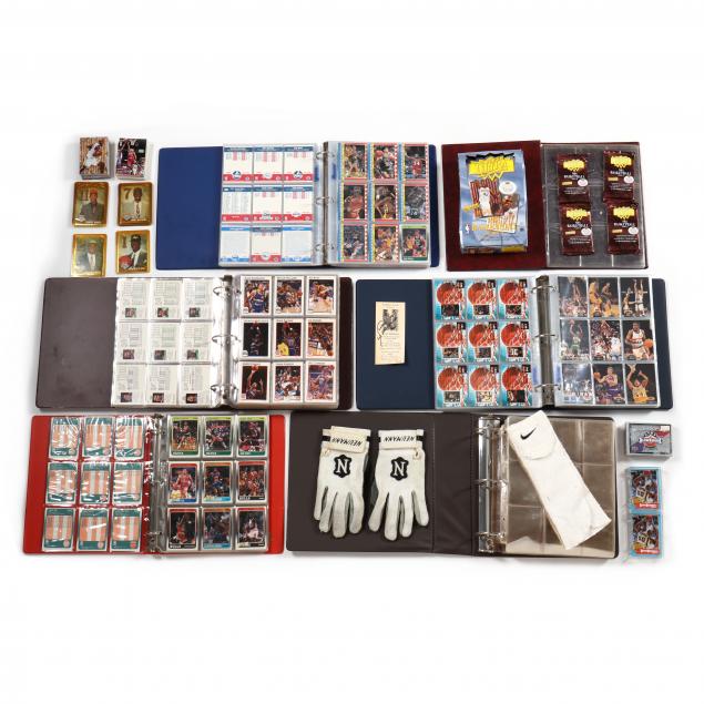 four-nba-basketball-collector-card-albums-plus-additons