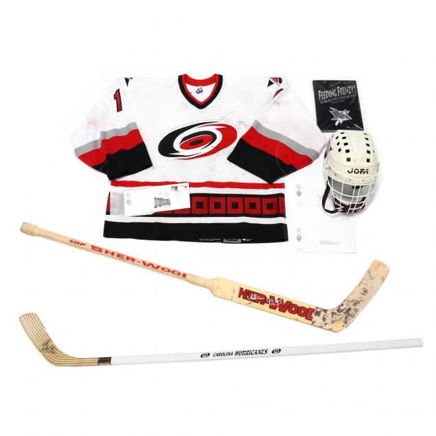 carolina-hurricanes-nhl-arturs-irbe-memorabilia