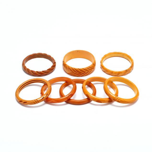 eight-earthtone-bakelite-bangles