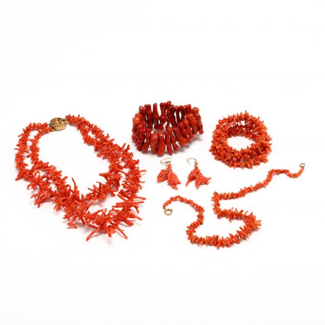 group-of-branch-coral-jewelry