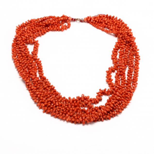 multi-strand-coral-necklace