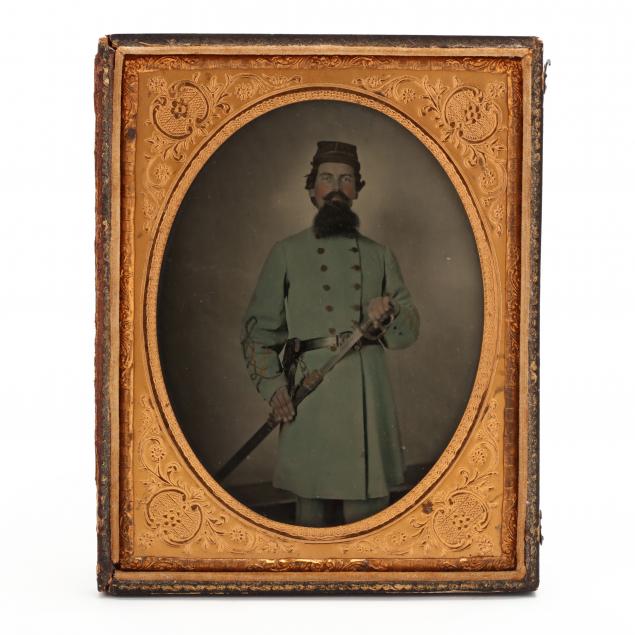 published-half-plate-ambrotype-of-a-north-carolina-confederate-officer