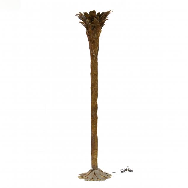 hollywood-regency-style-bronze-floor-lamp