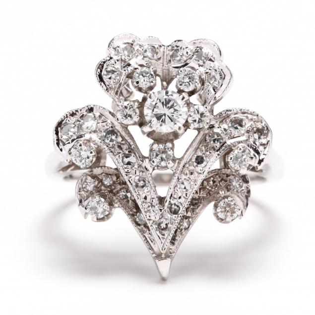 white-gold-and-diamond-ring