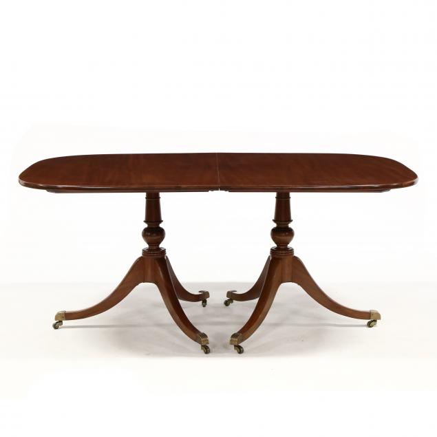 georgian-style-mahogany-double-pedestal-dining-table