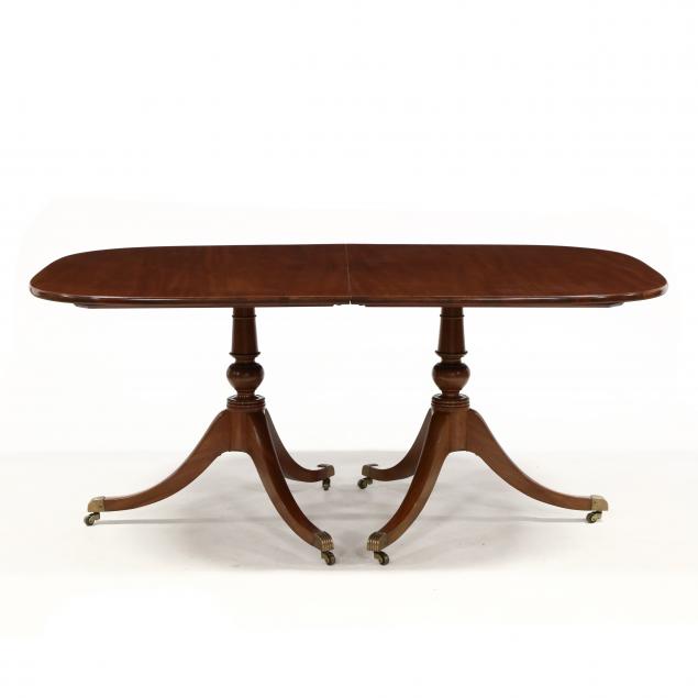 georgian-style-mahogany-double-pedestal-dining-table