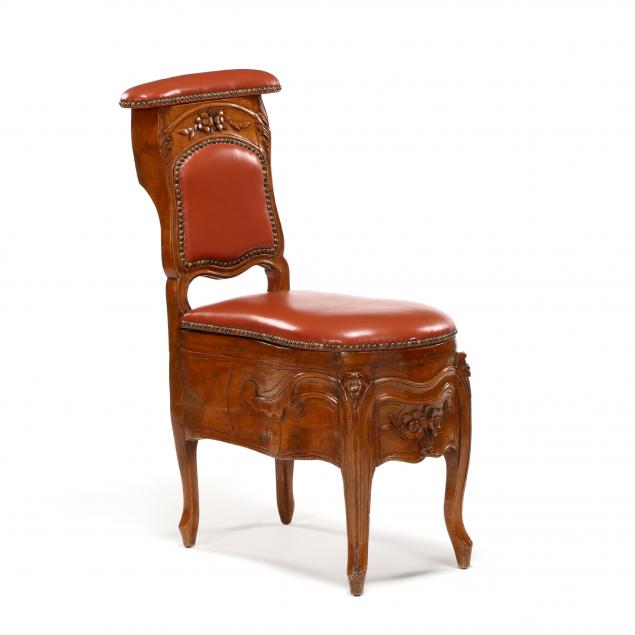 louis-xv-carved-fruitwood-necessary-chair