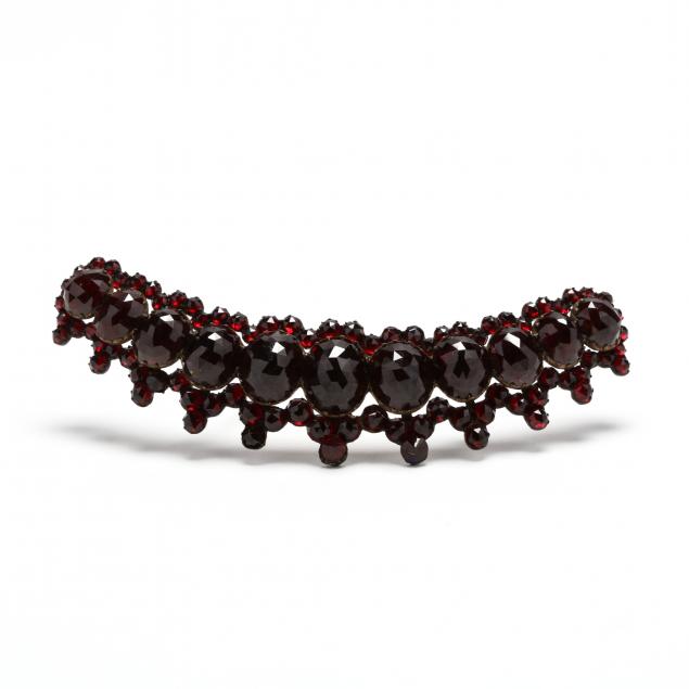 antique-bohemian-garnet-crescent-brooch