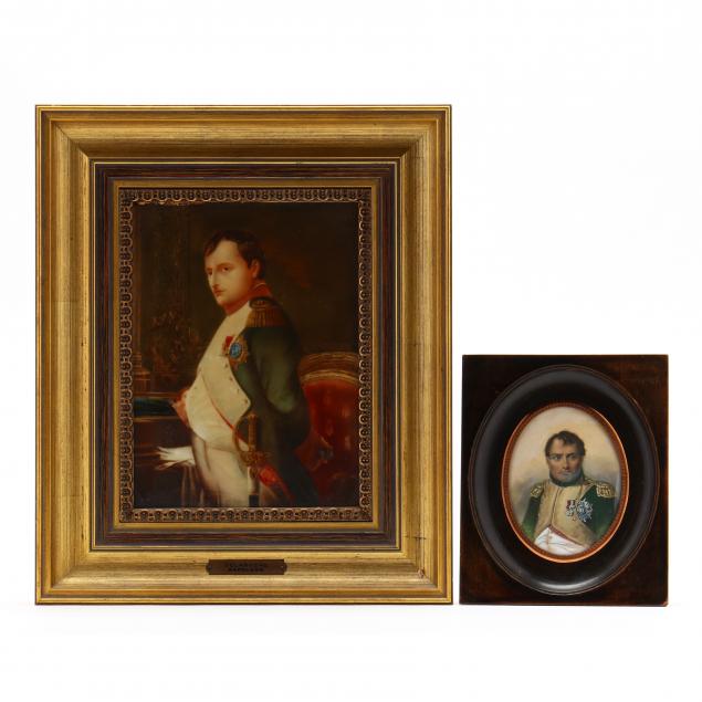 two-vintage-portrait-prints-of-napoleon
