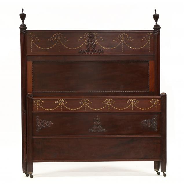 herts-brothers-aesthetic-period-inlaid-queen-size-bed