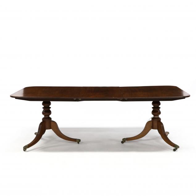 georgian-style-mahogany-double-pedestal-dining-table