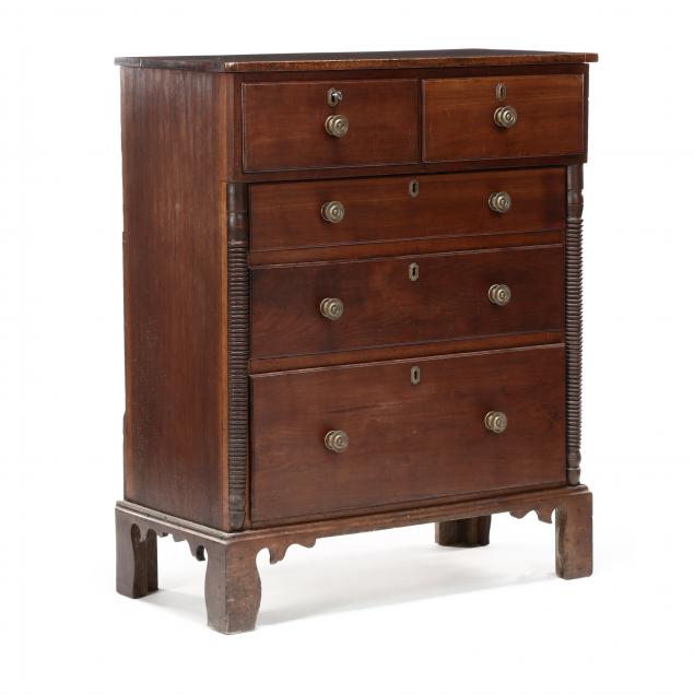 north-carolina-late-federal-walnut-chest-of-drawers