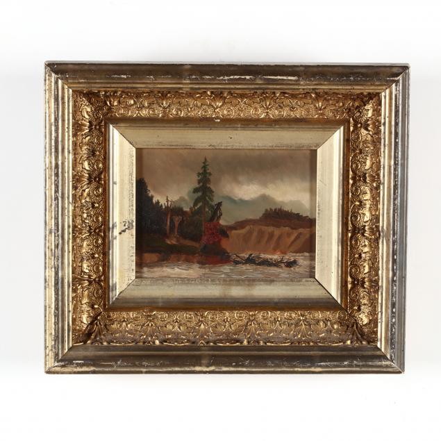 antique-american-school-landscape-painting