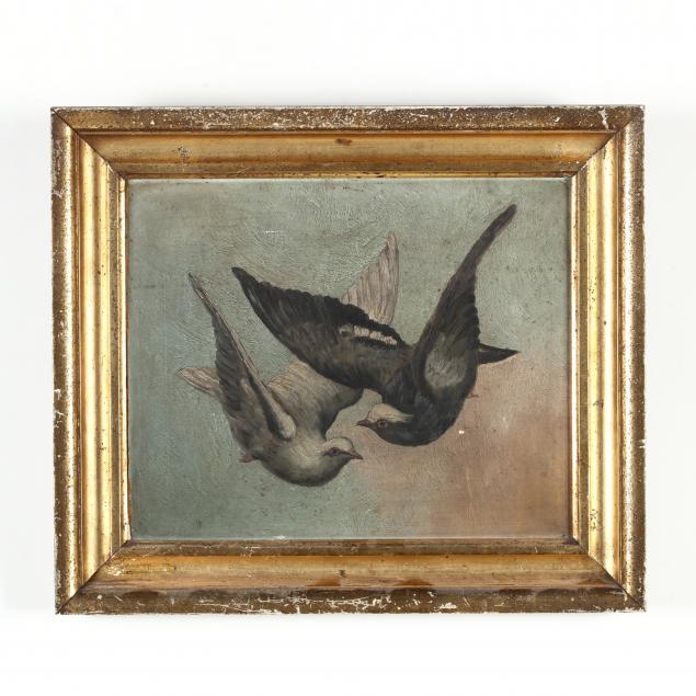 an-antique-painting-of-two-doves