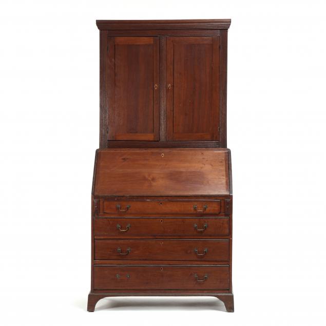 southern-federal-walnut-secretary-bookcase