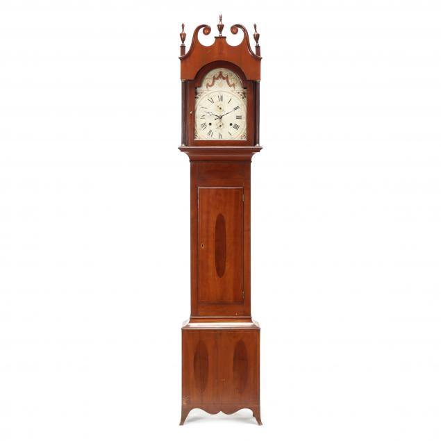 federal-inlaid-cherry-tall-case-clock