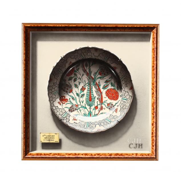 christopher-john-harrison-british-b-1945-i-trompe-l-oeil-i-painting-of-an-isnik-dish