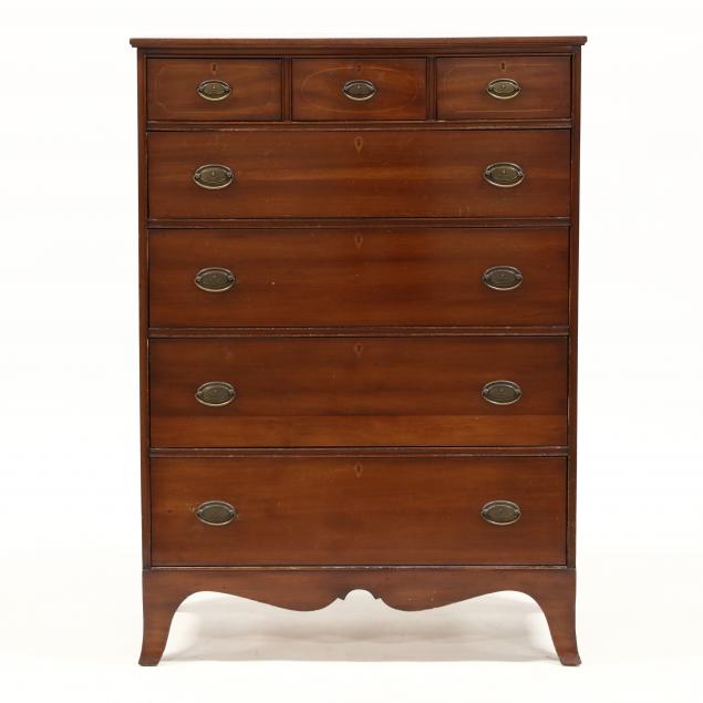 federal-style-semi-tall-inlaid-mahogany-chest-of-drawers
