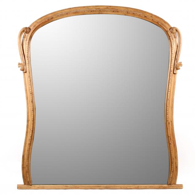 continental-pine-large-shaped-wall-mirror
