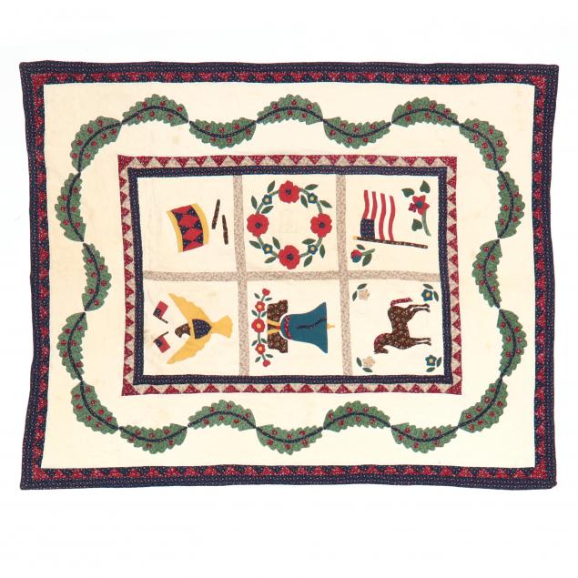 vintage-americana-applique-quilt