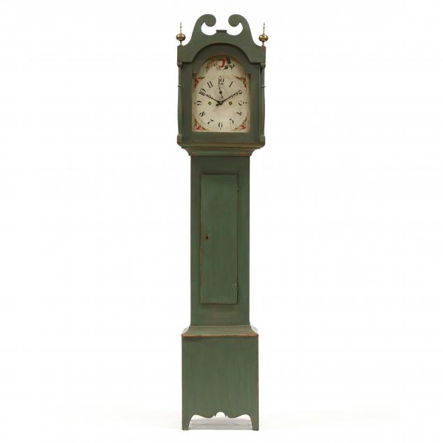 federal-painted-tall-case-clock