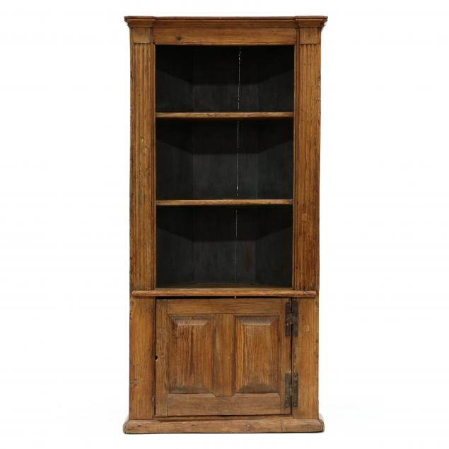 american-architectural-pine-corner-cabinet