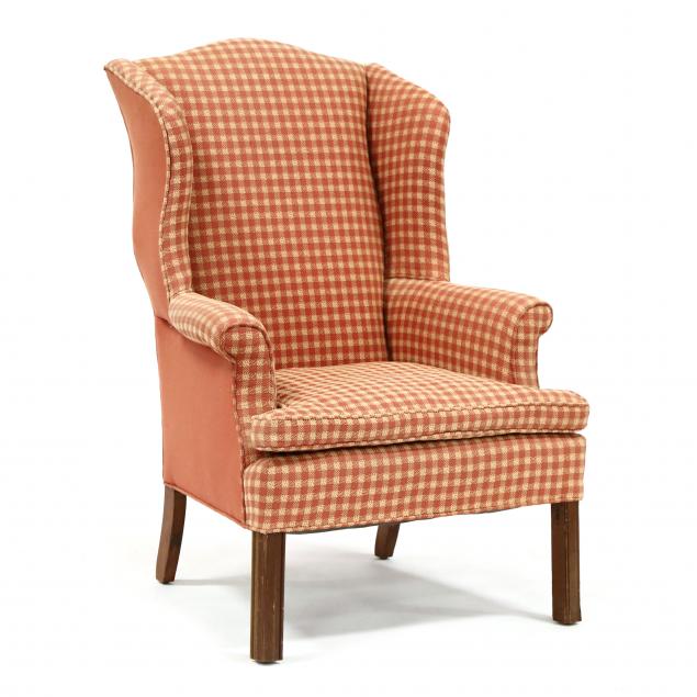 chippendale-style-upholstered-easy-chair