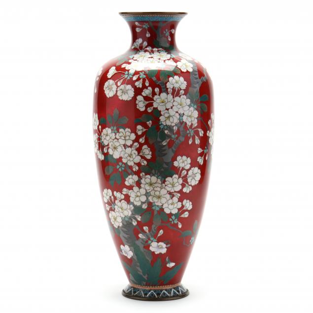 a-tall-japanese-cloisonne-vase-with-cherry-blossoms