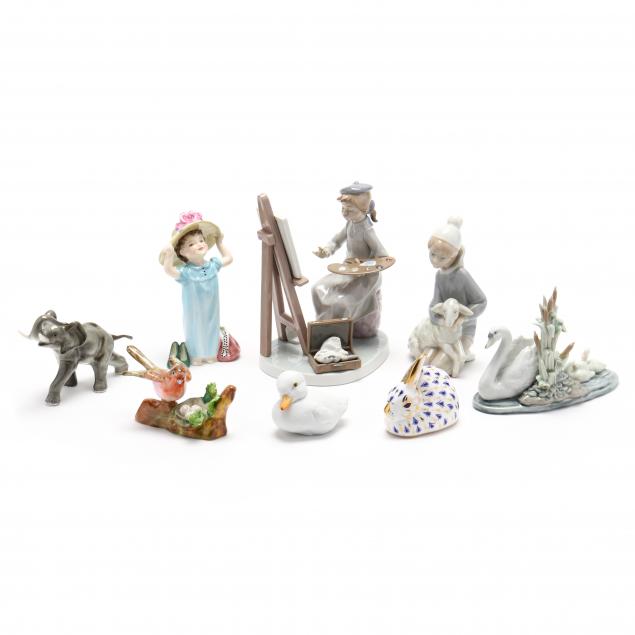 eight-porcelain-figurines
