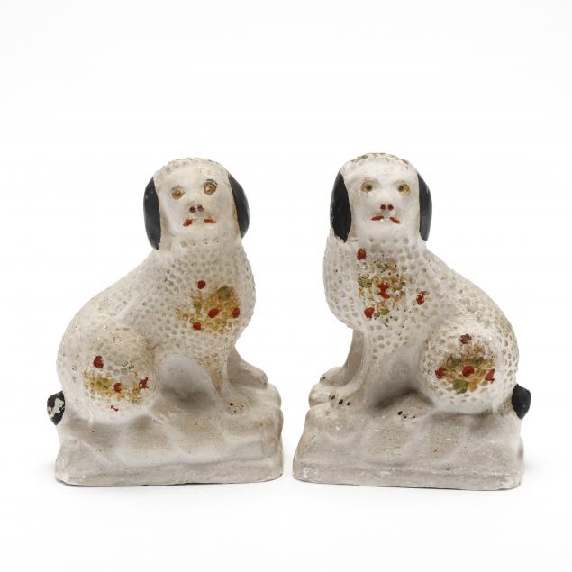 a-chalkware-facing-pair-of-spaniels