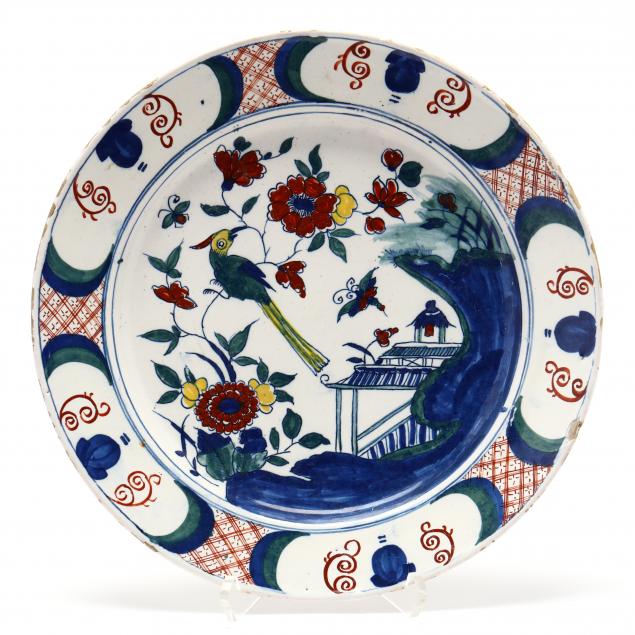 dutch-delft-polychrome-charger