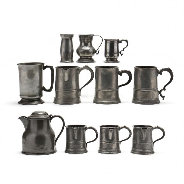 antique-pewter-measures-and-beakers