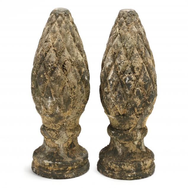 pair-of-garden-pineapple-finials