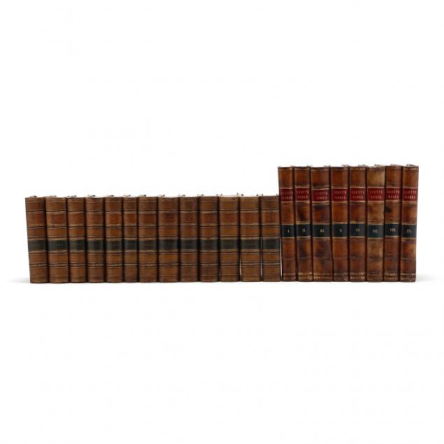 two-19th-century-sets-of-sir-walter-scott-s-works