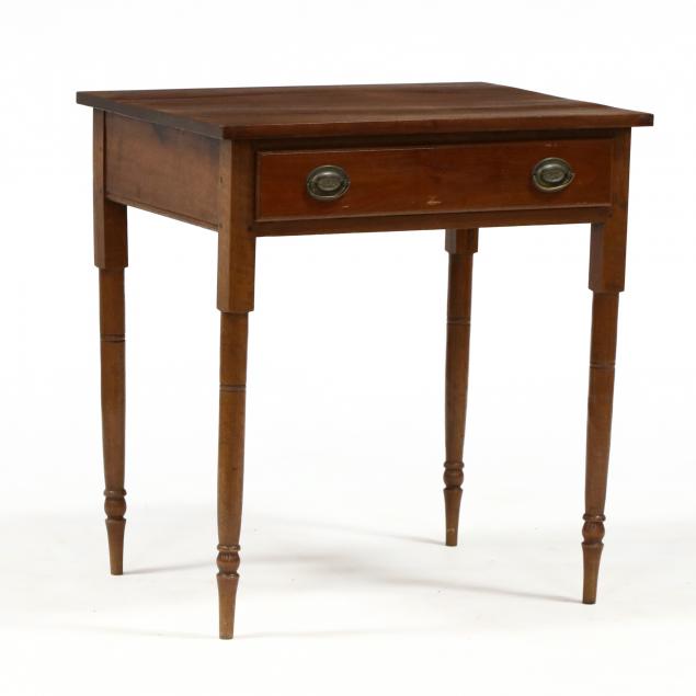 custom-walnut-sheraton-style-one-drawer-writing-table