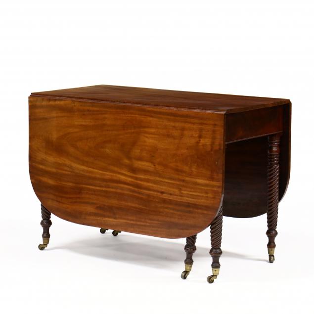 late-federal-mahogany-drop-leaf-dining-table