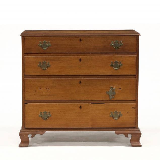 southern-chippendale-walnut-chest-of-drawers