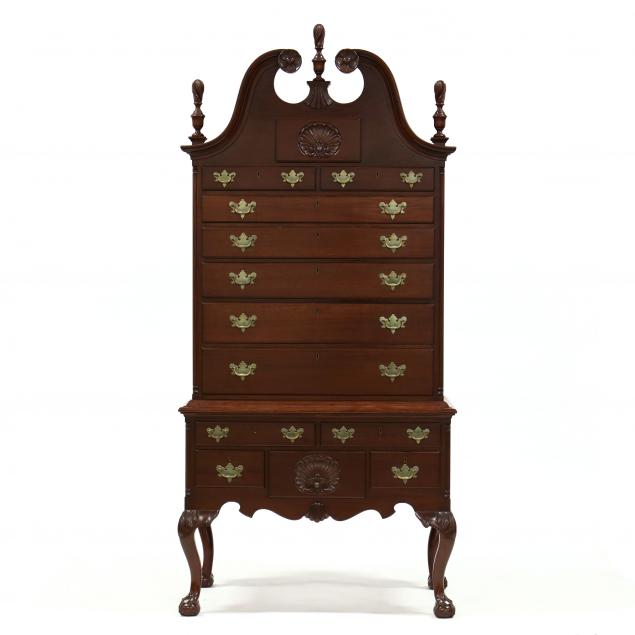 biggs-chippendale-style-mahogany-highboy