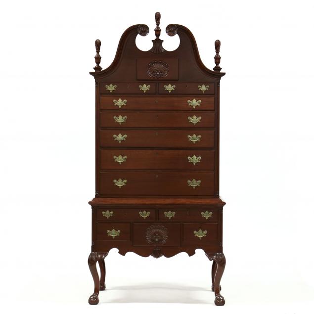 biggs-chippendale-style-mahogany-highboy