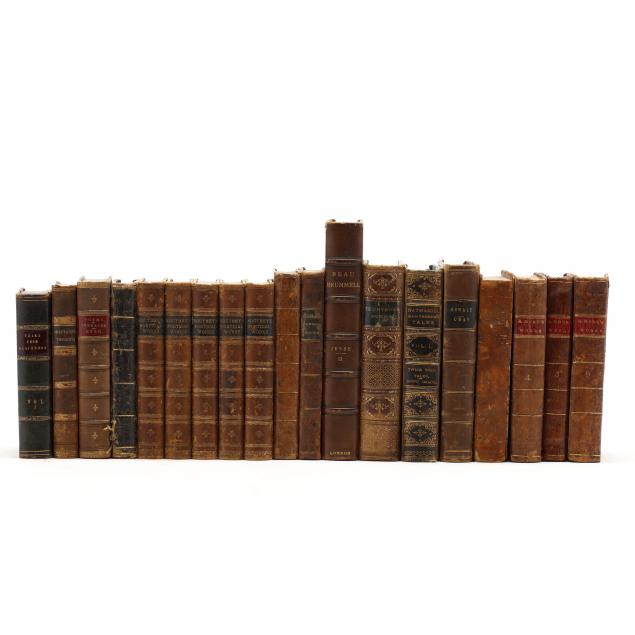 nineteen-leather-bound-books