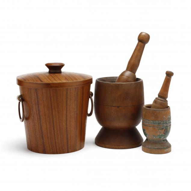 two-wooden-mortar-and-pestles-with-ice-bucket