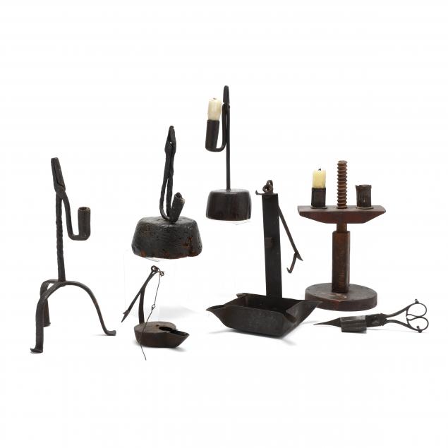 seven-antique-primitive-lighting-accessories