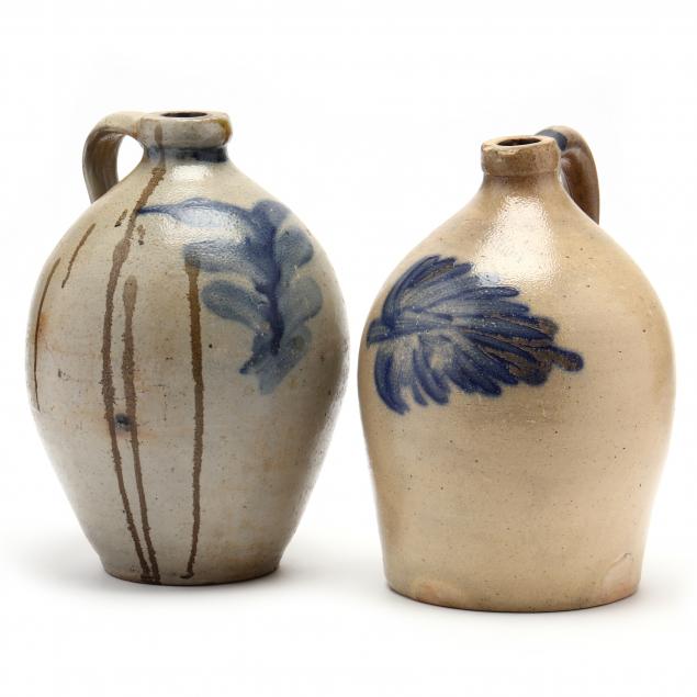 two-antique-stoneware-jugs