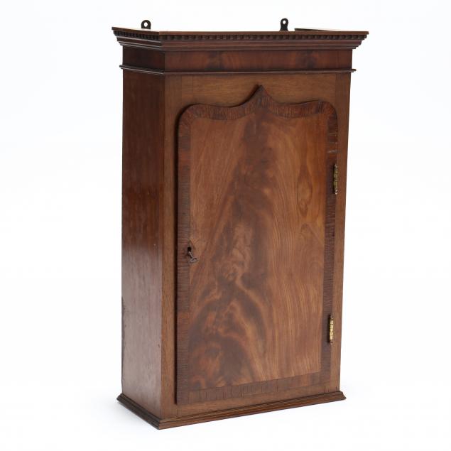 english-mahogany-wall-cabinet